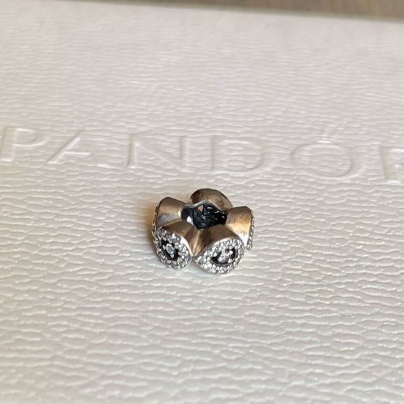 Authentic Retired Pandora Bling Sparkling CZ Stones Charm - Picture 3 of 6